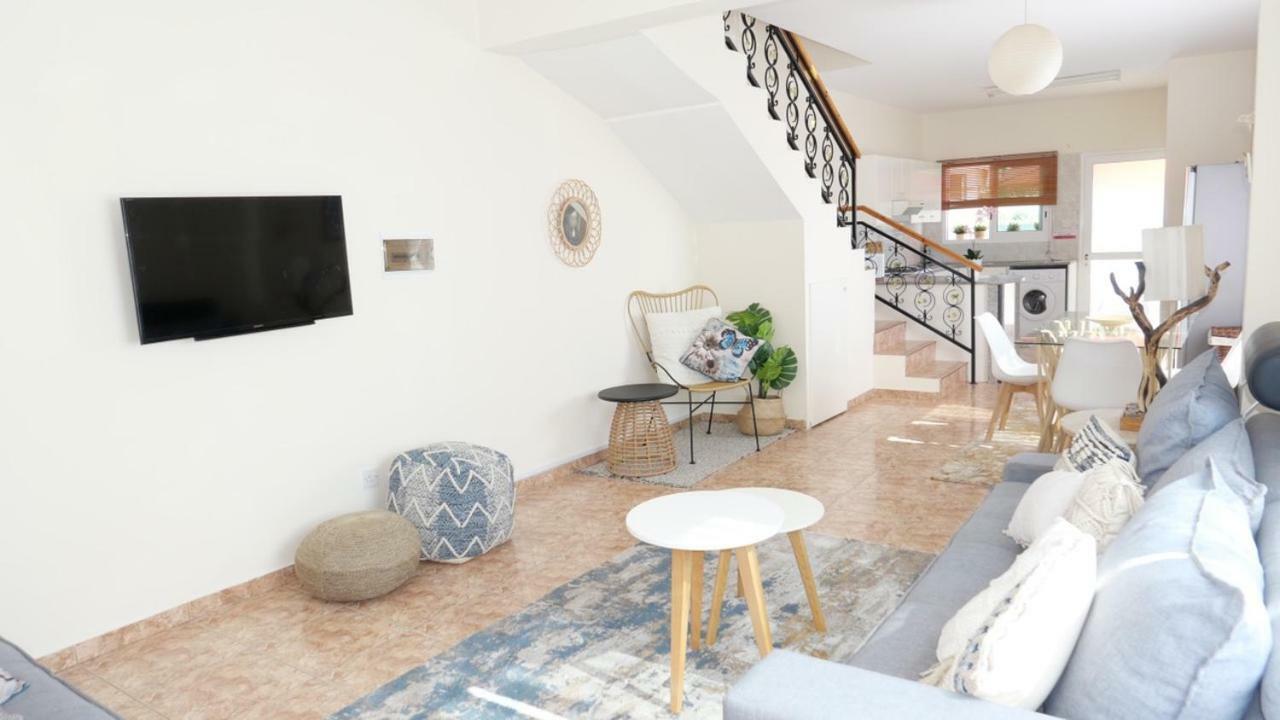 Melanos Residence 2 Bdrm Townhouse With Private Pool Klorakas Exteriér fotografie
